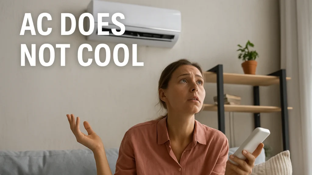 image of topic for ac does not cool​