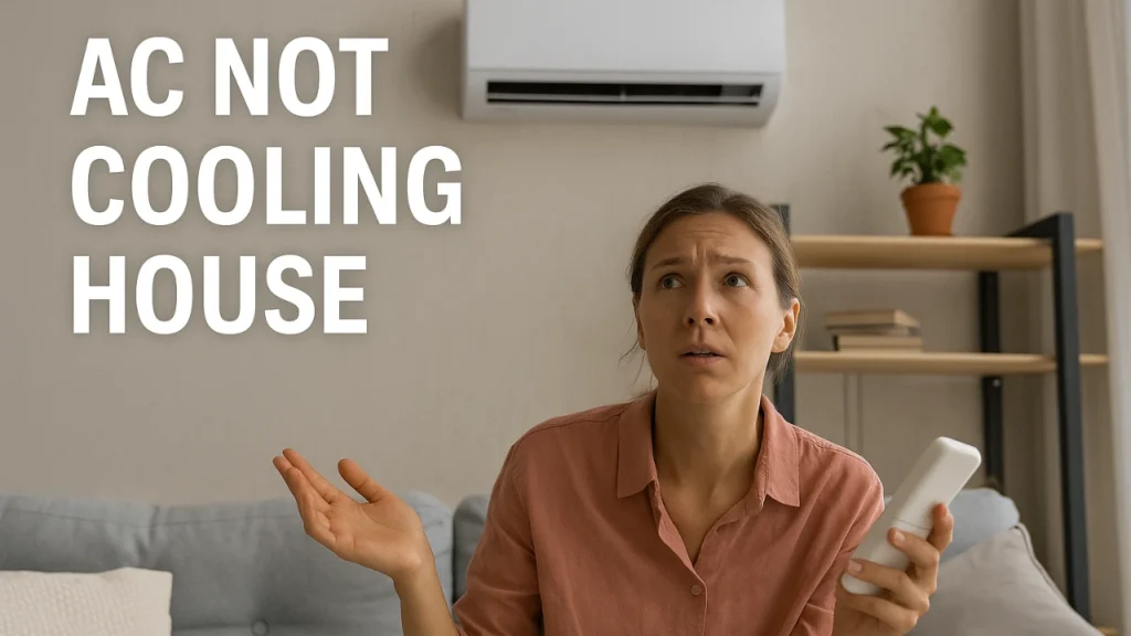 image of topic for ac not cooling house​