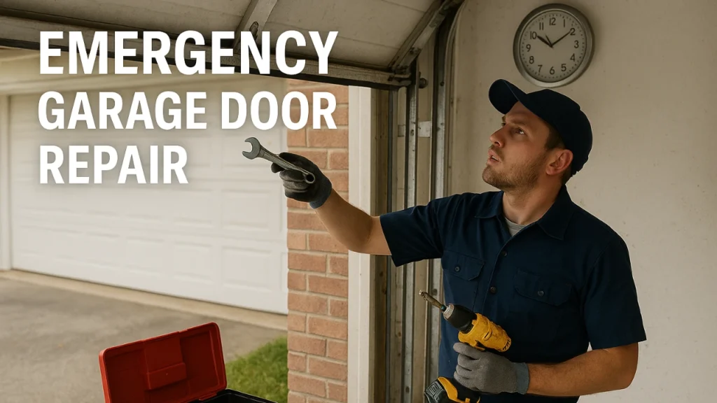 image of topic for emergency garage door repair